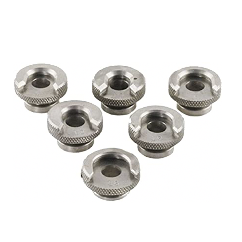 Jeu de 6 Shell Holders REDDING 1, 6, 10, 12, 18 et 19.