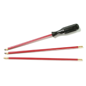 Baguette de nettoyage STILCRIN pour fusil - Tige acier gainé PVC Ø7mm - 3 pièces - 81cm 
