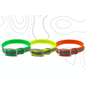 Collier Biothane BioGold réfléchissant 600 x 25 mm pour chien HB DOG