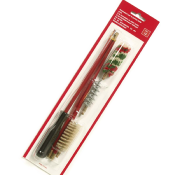 Kit de nettoyage STILCRIN pour fusil avec baguette 3 pièces en acier gainé PVC et 3 brosses (sous blister) 