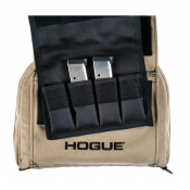 ÉTUI ARMES DE POING BEIGE - MEDIUM - POCHETTE 4 CHARGEURS - HOGUE