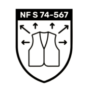 GILET DE VISUALISATION DE JOUR - ATALANTE - FRANCITAL 