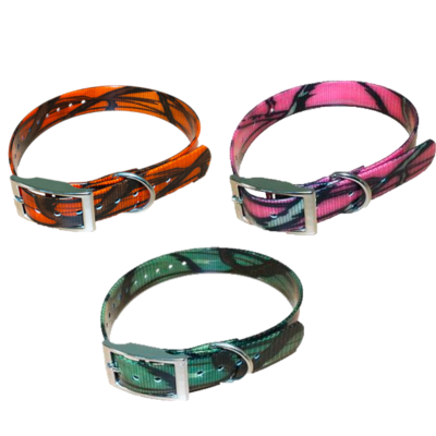 Collier pour chien Biothane BioGold Camo HB DOG 600 x 25 mm 