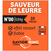 DÉCROCHE LEURRE SAVIOR RING N°00/0,8 KG (X10)