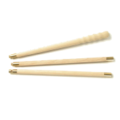 Baguette de nettoyage STILCRIN pour fusil - 3 pièces - 81cm -  Bois de Hêtre - Poignée anatomique