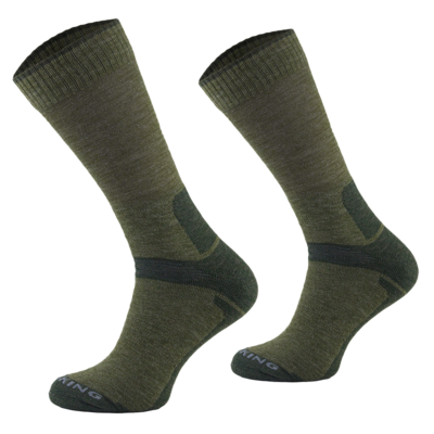 CHAUSSETTES DE TREKKING  MI-ÉPAISSE 40% LAINE MERINOS - COMODO 