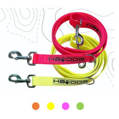 Laisse traqueur HB DOG 1,80 m pour chien de chasse