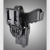 HOLSTER ARS STAGE 2 - PISTOLET GLOCK 17, 22, 31, 37 - DROITIER - HOGUE