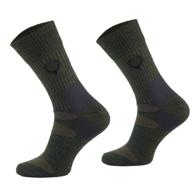 CHAUSSETTES FINES 40% LAINE MERINOS - SPÉCIAL CHASSE - COMODO 