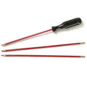 Baguette de nettoyage STILCRIN POUR CARABINE - Tige acier gainé PVC Ø5mm - 3 pièces  